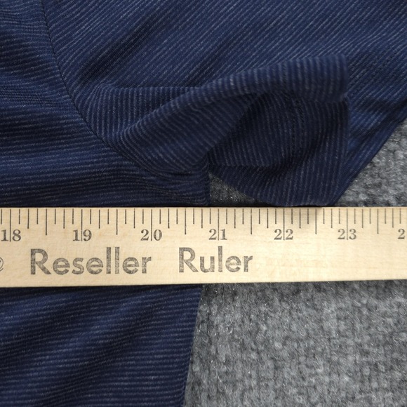 West Virginia Mountaineers Polo Shirt Mens L Blue NCAA Golf Nike DriFit Blade - Picture 11 of 12